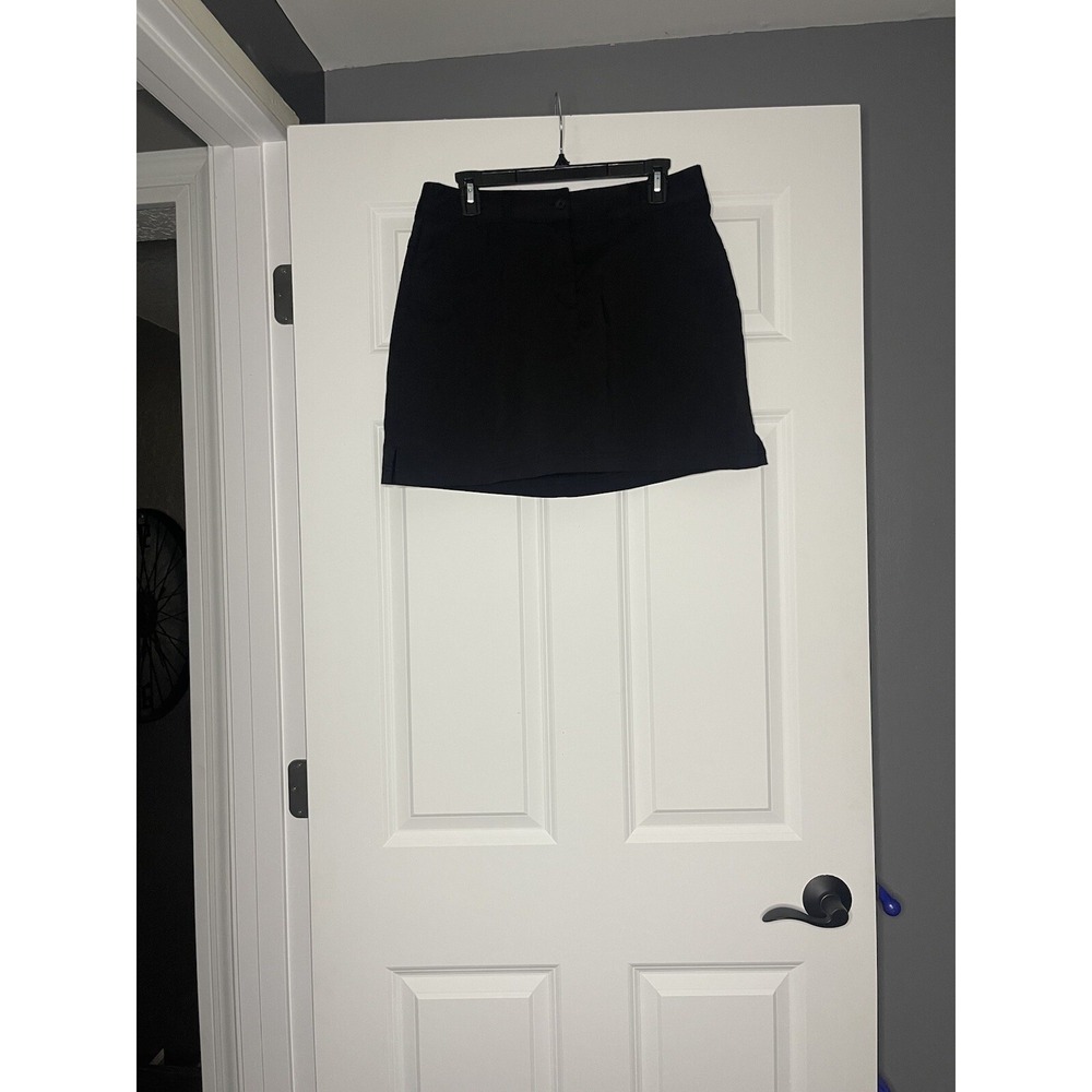 Slazenger Golf Mini Skort wicking stretch black Size 4 NWT